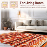 Dynamic Ethnic Linear(Red)