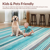 Elegant Aqua Tiled Design(Blue)