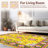 Cheerful Nature Inspired Floor(Yellow)
