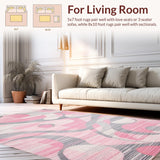 Vibrant Modern Abstract Flow(Pink)