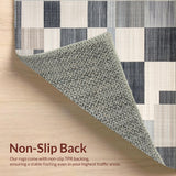 Contemporary Earth Tone Geometric Arrangement(Gray)