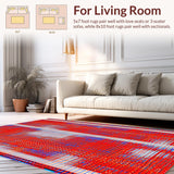 Colorful Contemporary Spot Art(Red)