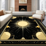 Sleek Modernist Ogee(Black)