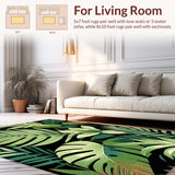 Elegant Leafy Botanical Motif(Green)