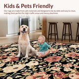 Maximalist Botanical Floral Elegance(Black)