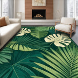 Playful Leafy Bathroom Charm(Green)