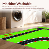 Interactive Racing Scene Illustration(Green)