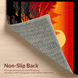 Energetic Tiled Lava Artistry(Red)