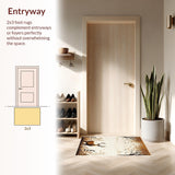 Ultra Soft Area Rug, Non Slip, Stain Resistant, Washable Area Rugs for Living Room, Bedroom, Luxurious Anti-Skid Beige Rug for Elegant Living Room Spaces(Beige)