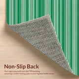 Sleek Modernist Striped Appeal(Green)