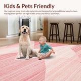 Gentle Blush Textured Sophistication(Pink)