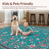 Traditional Ethnic Teal Medallion(Green)