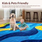 Elegant Colorful Mosaic Design(Blue)