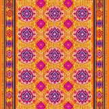 Ultra Soft Area Rug, Non Slip, Stain Resistant, Washable Area Rugs for Living Room, Bedroom, Striking Colorful Geometric Fusion(Orange)