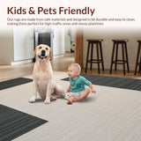 Chic Solid Color Shag Design(Beige)