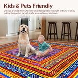 Bright Folk Art Inspired(Blue)