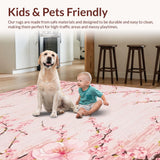 Lively Vibrant Shag Decor(Pink)