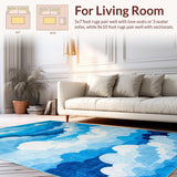 Delicate Cloud Impressionist Touch(Blue)