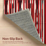 Elegant Multicolored Serape Design(Red)