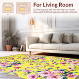 Delightful Round Botanical Art(Yellow)