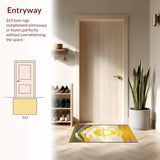 Sunny Ombre Abstract Allure(Yellow)