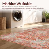 Cream Geometric Arrangement(Red)