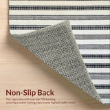 Artisan Stripe Vision with Graphic Patterned Bands and Sleek Divisions(Beige)