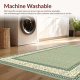 Inviting Cozy Geometric Border Theme(Green)