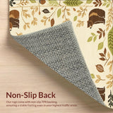 Beige Nursery Highlighting Playful Bear and Woodland Iconography(Beige)