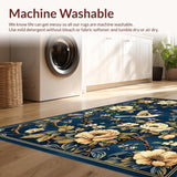 Charming Earthy Floral Delight(Blue)