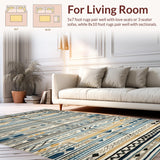 Chic Textured Symmetrical(Blue)