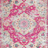 Chic Distressed Abstract Motif(Pink)