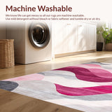 Artistic Color Wave Design(Pink)