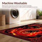 Fiery Kaleidoscope of Dragon Imagery(Red)