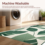 Fresh Botanical Patterned Mat(Green)