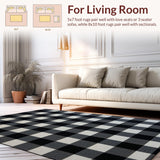 Classic Rustic Buffalo Check Style(Black)