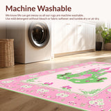 Charming Cartoon Wonderland Motif(Pink)