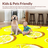 Whimsical Citrus Patterned Delight(Yellow)