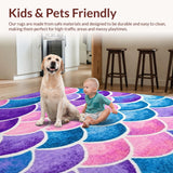 Vibrant Mermaid Scale Aesthetic(Pink)