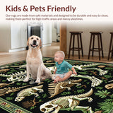 Luxurious Textured Jurassic Imagery(Black)