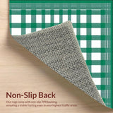 Fresh White Abstract Composition(Green)