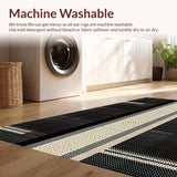 Ultra Soft Area Rug, Non Slip, Stain Resistant, Washable Area Rugs for Living Room, Bedroom, Chic Natural Tone Animal Design(Beige)