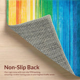 Cheerful Bright Striped Design(Blue)