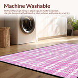 Pastel Houndstooth Chic Aesthetic(Pink)