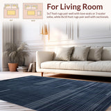 Bold Geometric Textured Design(Blue)