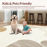 Stylish Area Trendy Minimalist for Any Decor(Beige)