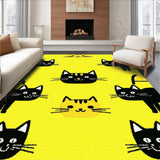 Minimalist Cute Feline Aesthetic(Yellow)