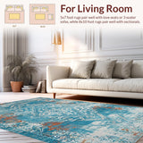 Cozy Abstract Blue Motif(Blue)