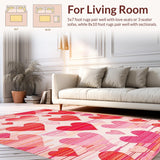 Distinctive Bold Heart Composition(Red)