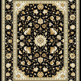 Stylish Cream and Black Lattice(Black)